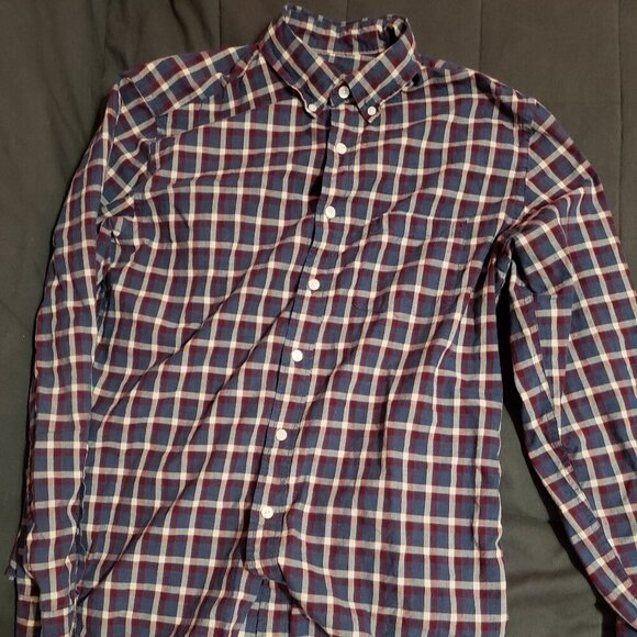 J Crew Men's Button Long Sleeve Plaid M - Picture 1 of 5